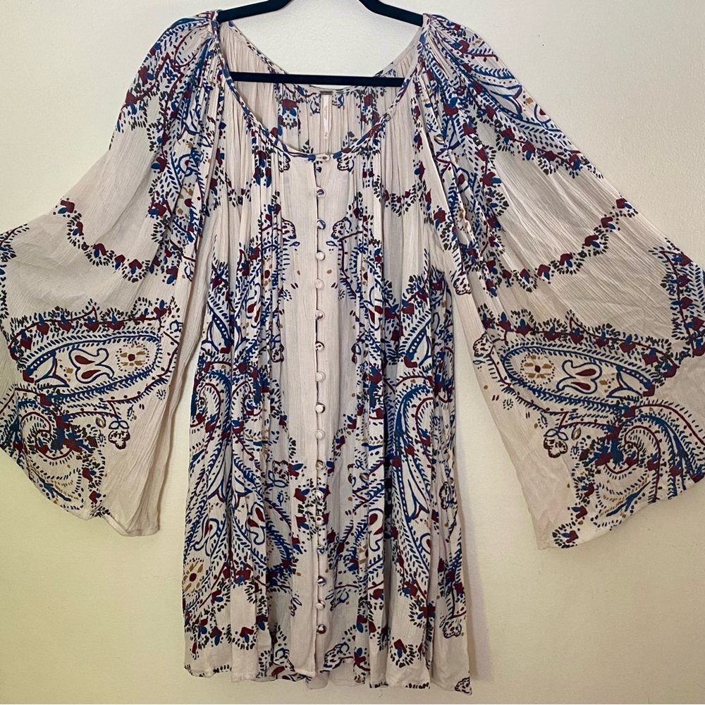 Free People XS flowy tunic/babydoll dress